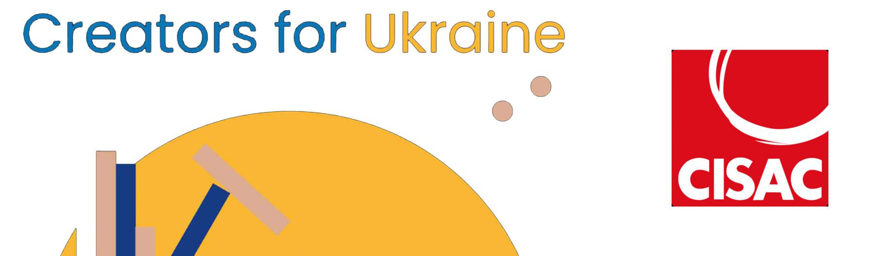 Logo: Creators for Ukraine – CISAC