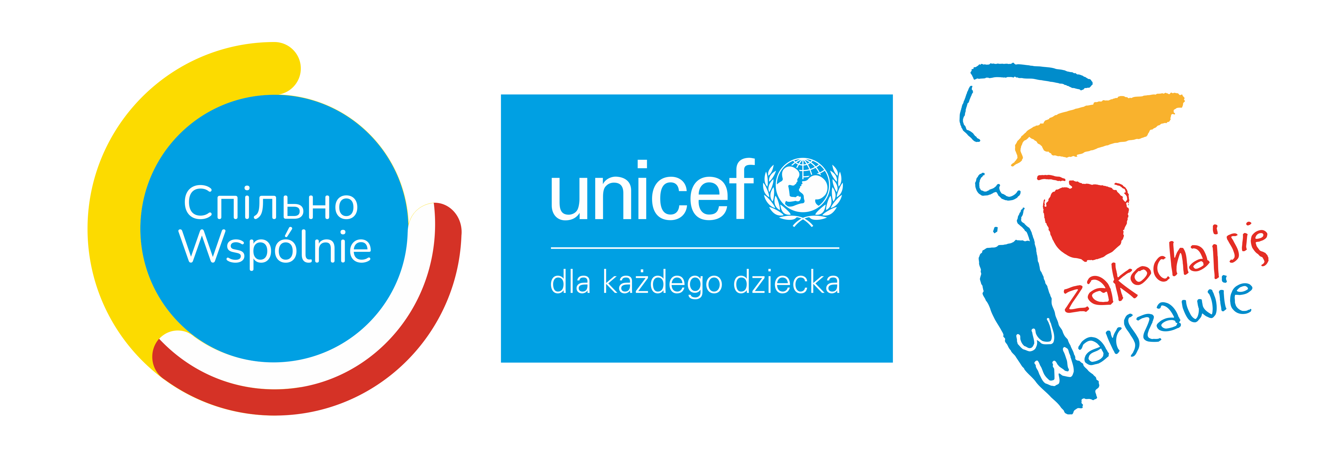 Logo: UNICEF – SYRENKA